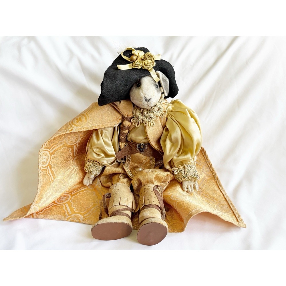 Mark Roberts Limited Edition collectible Musketeer Golden Rabbit